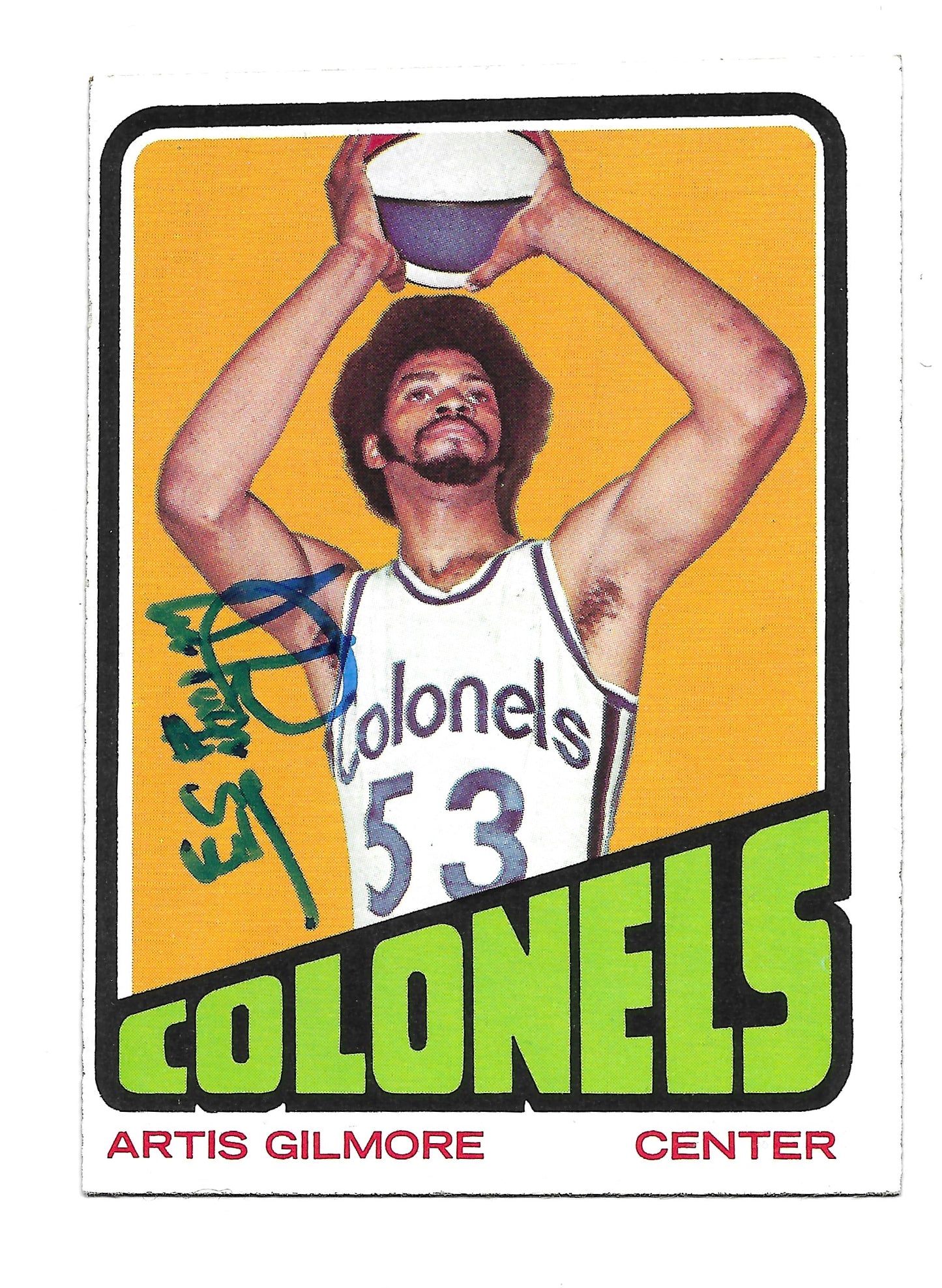 1972-73 Topps Artis Gilmore Rookie