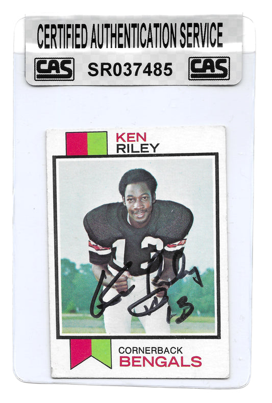 1973 Topps Ken Riley Rookie