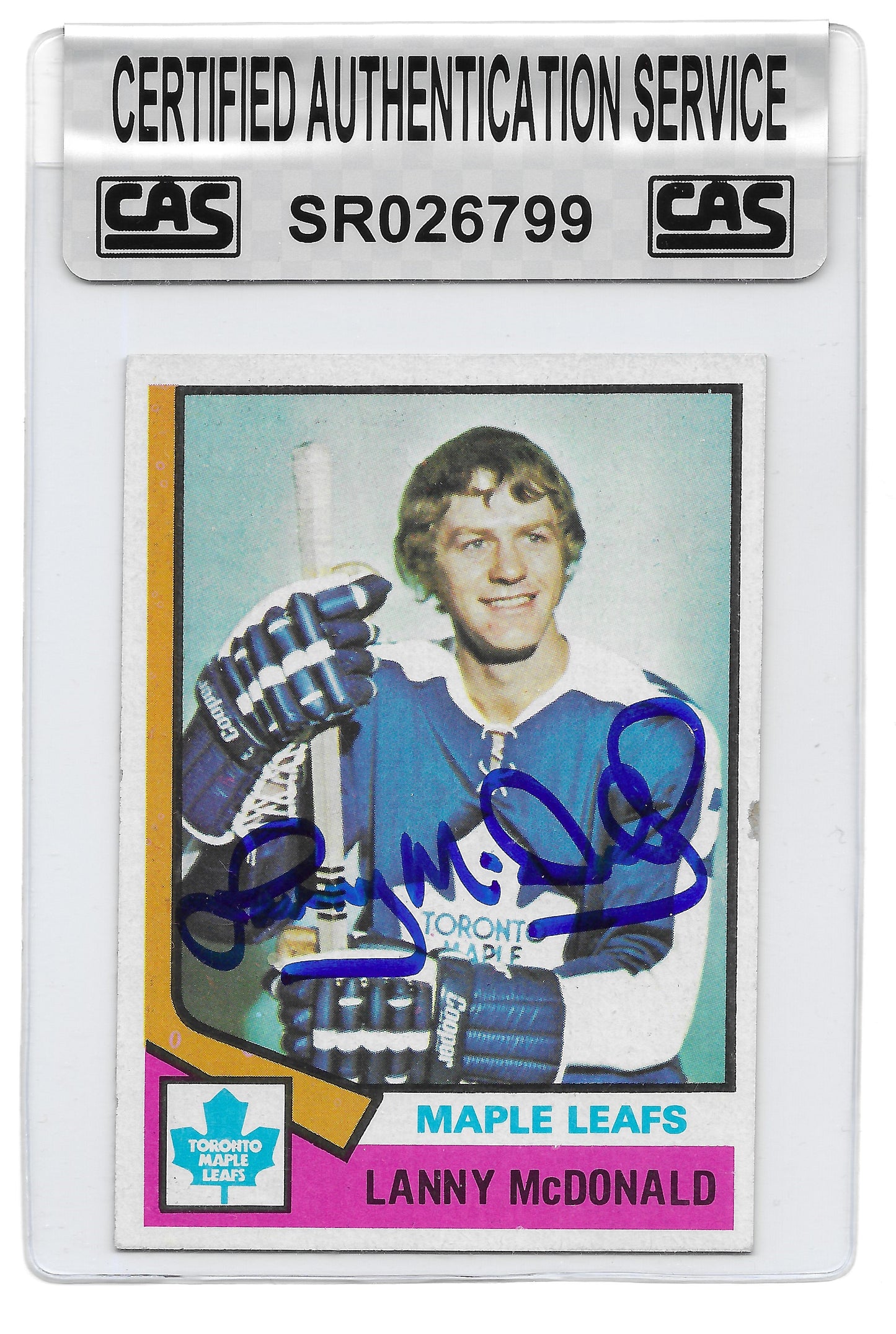 1974 Topps Lanny McDonald Rookie