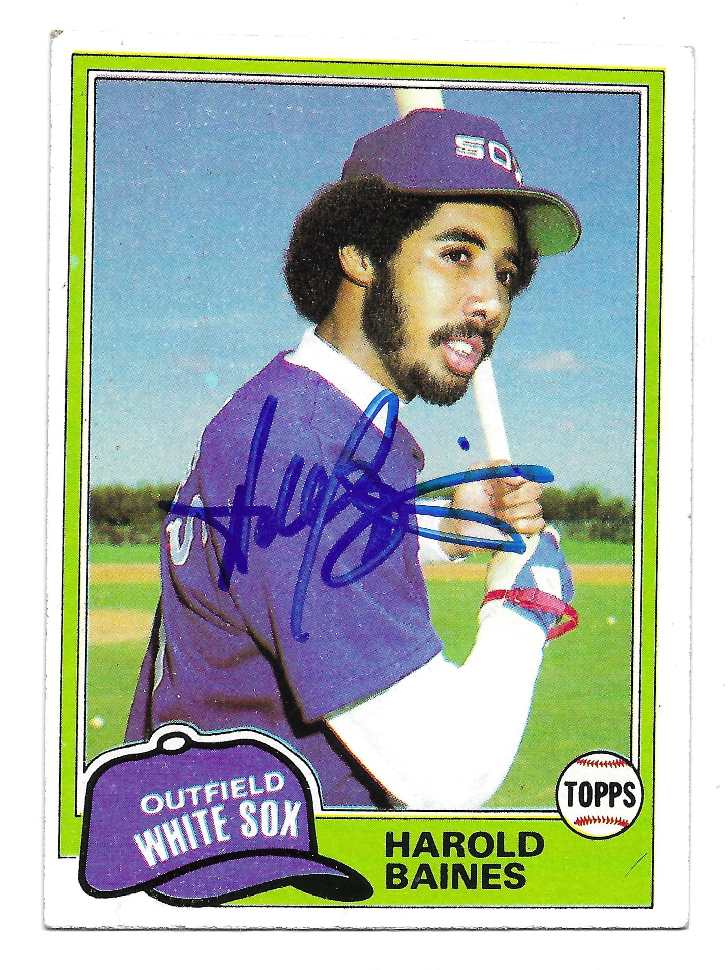 1981 Topps Harold Baines Rookie