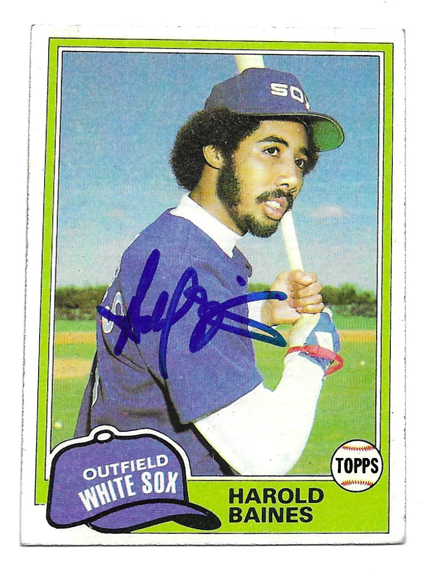 1981 Topps Harold Baines Rookie