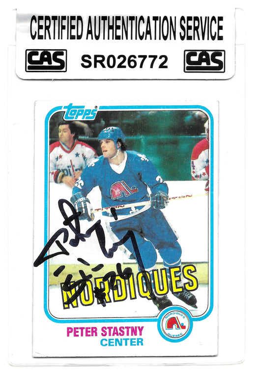 1981 Topps Peter Stastny Rookie