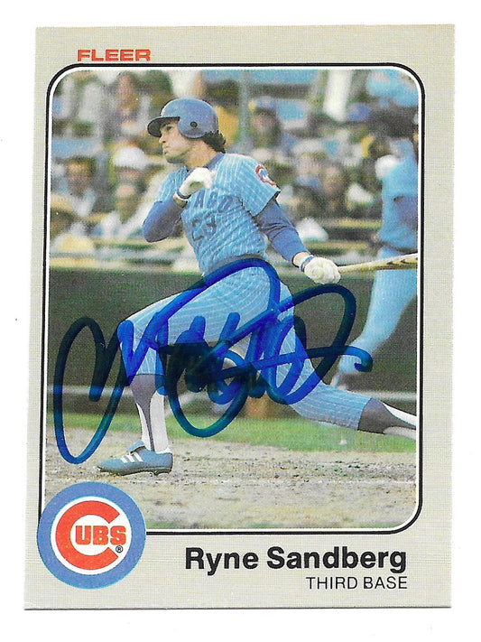 1983 Fleer Ryne Sandberg Rookie