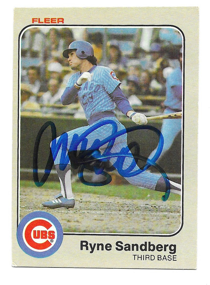 1983 Fleer Ryne Sandberg Rookie