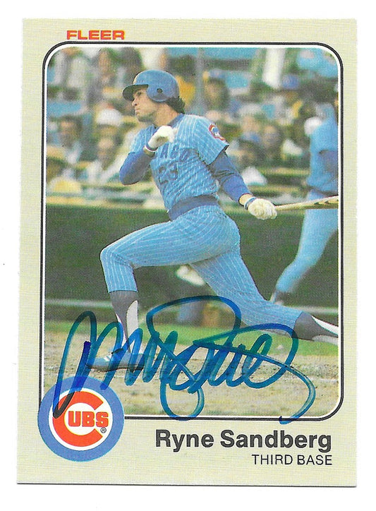 1983 Fleer Ryne Sandberg Rookie