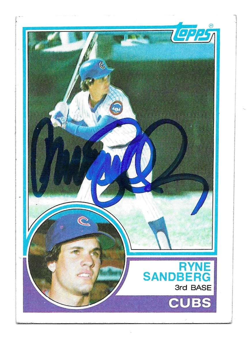 1983 Topps Ryne Sandberg Rookie